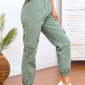Light green cargo pants